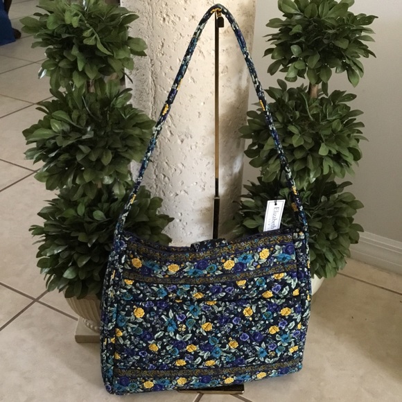 New Elizabeth Austen Multi Fabric Quilted Bag - Picture 6 of 12